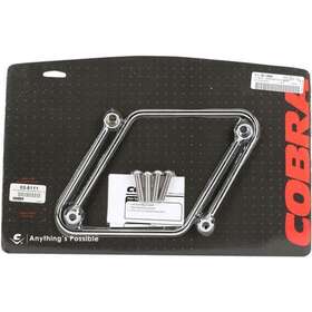 02-6111 Cobra Chromed Saddlebag Support -