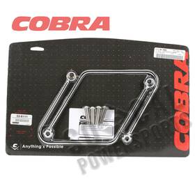 02-6111 Cobra 1538069 Chromed Saddlebag Support