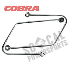 02-6441 Cobra 1658600 Chromed Saddlebag Support
