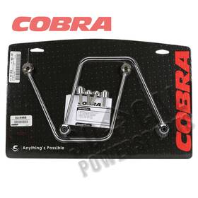 02-6468 Cobra 1668461 Chromed Saddlebag Support