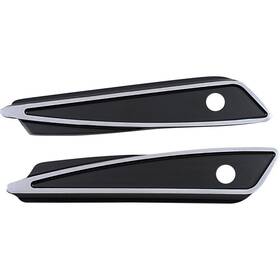 C1810-b Covingtons Saddlebag Hinge Covers - Ripper Black