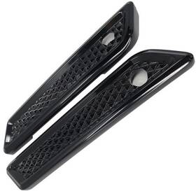 3501-1942 Covingtons C3010-b Saddlebag Hinge Covers Black Diamondback