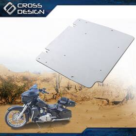 Ht-03itl0001asl Crossdesign Pack Trunk Metal Base Plate Fit For Harley-davidson Tour Pak Touring 2014-2023