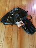Csb17-rt-white Giant Loop Great Basin Saddlebag Shield Black Motorcycle Dual Sport