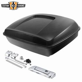 80027001 Custom Chrome 10.7 Inch Chopped Tour Pack Unpainted Fit For Harley Pak Road King 14 Primered