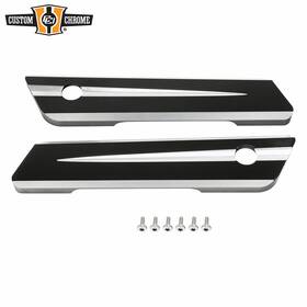 81001003 Custom Chrome Black Saddlebags Hinge Latch Covers Fit For Harley Touring Road King Glide 14-up 81001003 Custom Chrome Black Saddlebags Hinge Latch Covers Fit For Harley Touring Road King Glide 14-up