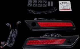 Cd-sbl-dc4-rb Custom Dynamics Saddlebag Hinge Dual Color Accent Lights