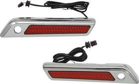Cd-sbl-dc4-rc Custom Dynamics Latch Light - Saddlebag Dual Color Red