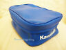 Custom Made Kawasaki Kdx Rear Fender Bag Blue Ktblbk