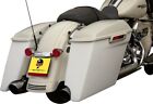 Cv7280 Cycle Visions Harley Touring Extended Saddlebag With Cutouts Left
