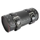 Cvg04703 Camt Blk Pu Leather Motorcycle Front Fork Tool Bag For