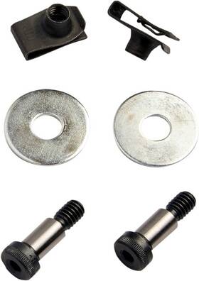 Cv7292 Cycle Visions Secure Fit Hd Bag Fastener 2 Bolt Kit #cv7292 Harley Davidson