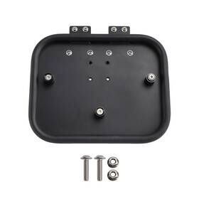 M502-099-blk Darupsun Luggage Rack Side Saddle Bag Mount Bracket Black For Honda Ct125 Huntercub 20-24