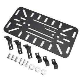M502-107-blk Darupsun Dual-sided Mounting Saddlebag Bracket Racks Set Universal Black For Motorcycle