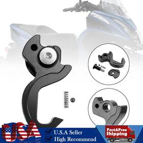 M523-a178-blk Darupsun Holder Helmet Hooks Bracket Black For Yamaha Tricity 125 2014-2021 155 2016-2023