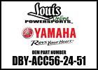 Dby-acc56-24-51 Yamaha Adventure Dry Bag Lg New Oem 718721223768