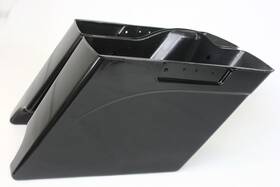 E1-b-vb Dfmt #wl13 5 Inch Stretched Extended Hard Saddlebags Trunk No Lid For Harley Touring 1993-2013
