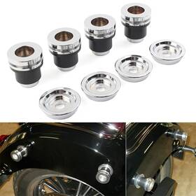Dictorcoltd 550748598067 Quick Release Sissy Bar Passenger Mounting Spools Kit For Indian Scout 2015-2018