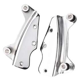 Dictorcoltd 750000389420 Silver 4 Point Docking Hardware Kit For Harley Road Electra Glide 2009-2013 12