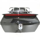 Autopart2000 Dmytrunk001 Dmy Black Motorcycle Trunk Tail Box Luggage Case Top Rack