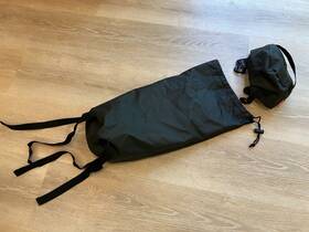50124-00 Dowco Motorcycle Cover Drawstring Pack Bag Black