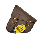 Dowco Willie And Max Brass Monkey Brown Swingarm Bag Softail Or Triangulated