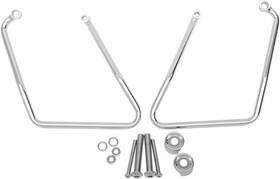 Drag Specialties 138913 Ds Chrome Saddlebag Support Brackets Harley Davidson