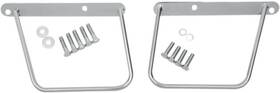 138914 Drag Specialties Ds Chrome Saddlebag Support Brackets Plate Mount Harley Davidson Softail #138914