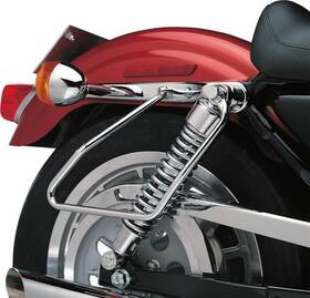 138920 Drag Specialties Ds Chrome Saddlebag Support Brackets Harley Davidson Sportster 883/1200 #138920