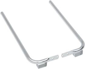 144316 Drag Specialties Ds Saddlebag Support Brackets Chrome Harley Davidson #144316
