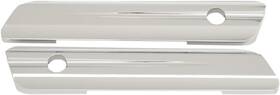 173984 Drag Specialties Hinge Covers Chrome Harley Davidson