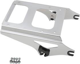 174005 Drag Specialties Quick-detach Tour Box Mount Chrome #174005 Harley Davidson