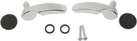 174041 Drag Specialties Saddlebag Handle Kit Chrome Harley Davidson