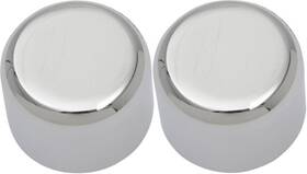 2847748 Drag Specialties Magnetic Docking Point Cover Short Chrome