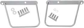 77-0031 Drag Specialties Chrome Saddlebag Support Brackets -
