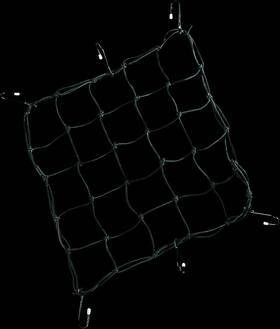 10-6099b-hc4 Drag Specialties Ds-110211 Cargo Net - 15 Inch X 6 Hook Black