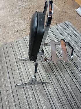 Ds-263631 Drag Specialties Side Plate With Back Rest Hd Flh/flhtc Electric Glide 67-84