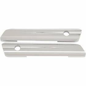 Xf-2-3501-1087 Drag Specialties 3501-1087 Saddlebag Hinge Covers - Chrome
