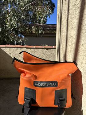 Dsl.d20.10000.o Dryspec - D20 Waterproof Drybag / Saddlebag Orange