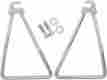 Ds-110854 77-0047 Drag Specialties Saddlebag Support Harley Bt 1958-1986
