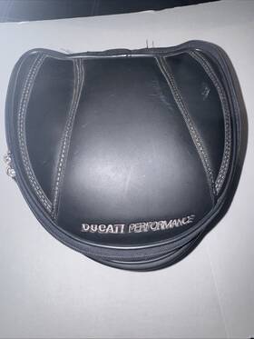 96776408b Ducati Performance Rear Bag Motorcycle Black