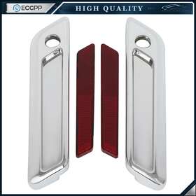 E17604cp408s Eccpp Saddle Bag Hinge Latch Covers Fit For Cvo Road Glide Electra Classic