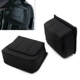 Efmotorshop 432662209789 Black Fairing Lower Door Pocket Bags Fit Harley Touring 96-13 Road Street Glide