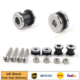 Enen-tradingusa 612049271343 Detachable Sissy Bar Backrest Docking Hardware Kit For Harley 883 1200 2004-2017