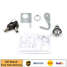 Enen-tradingusa 612049405526 Motorcycle Lock Key Kit Set Fit Harley 1992-2013 Touring Dresser Fl Tour Paks