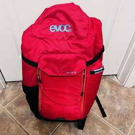 501313117 Evoc Photop Backpack 22l Red Biking Hiking Sports