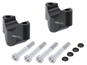 Hb-42307634-25-01 Evotech Performance Hepco And Becker Handlebar Riser Husqvarna Norden 901 / Expedition 2022- 25mm Blk