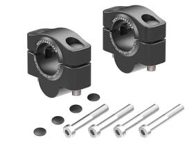Hb-4230992-20-01 Evotech Performance Hepco And Becker Handlebar Riser Honda Vfr 800 X Crossrunner 2015-2020 20mm Black