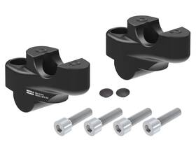 Hb-42459505-00-01 Evotech Performance Hepco Becker Offset Handlebar Riser Honda Cb650f 2014-2020 30mm Up 21mm Back Blk