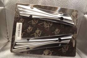 0200-2010xfr-bm Extreme Machine Saddlebag Bag Latches 2014-2022 Contrast Cut